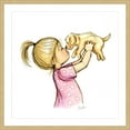 thumbnail image 2 of Marmont Hill "Puppy Loves Girl" By Phyllis Harris Framed Painting Art Print, 12.0" x 1.5", 2 of 5