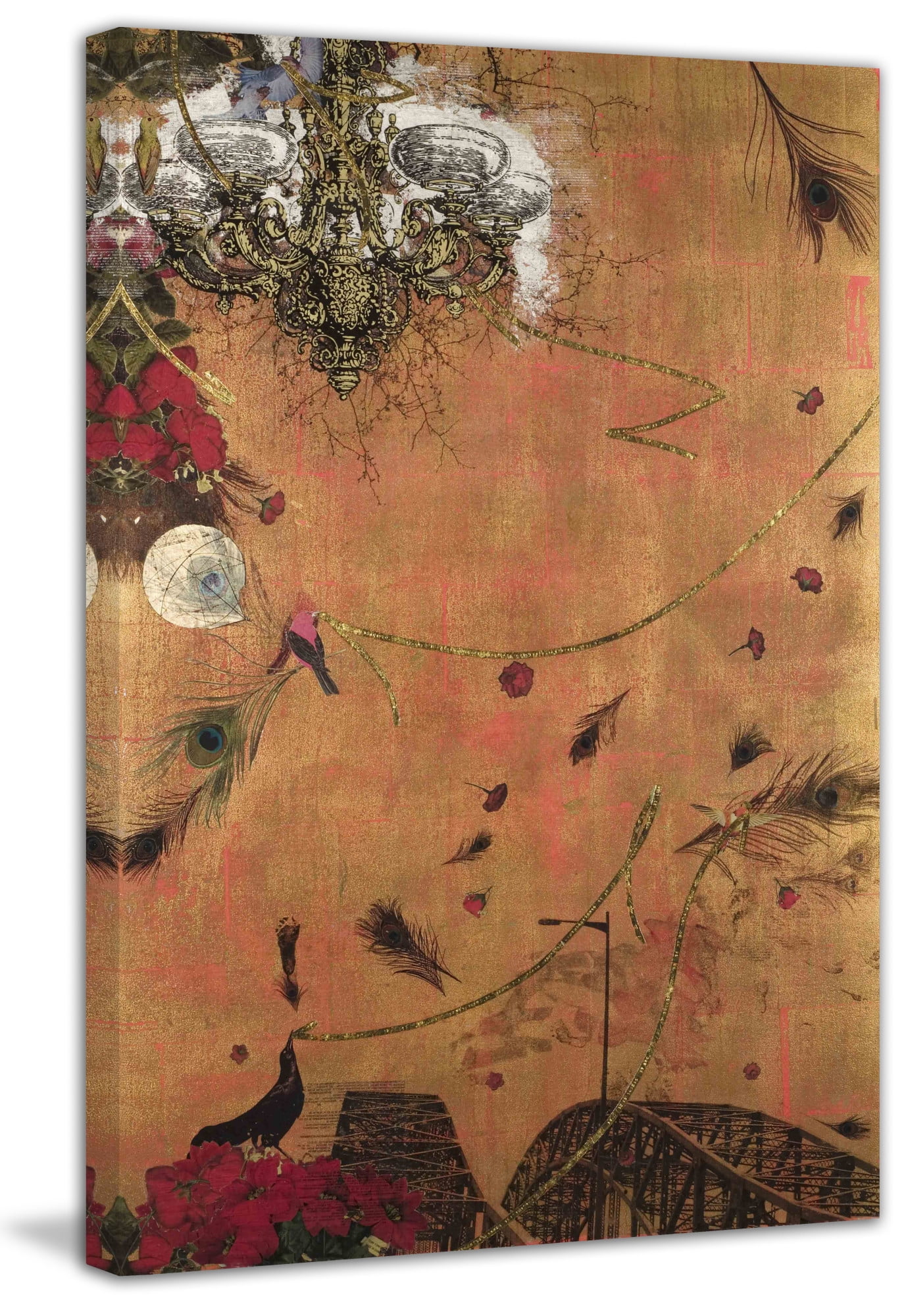 Marmont Hill "Southern Winds" by Tracy Silva Barbosa Painting Print on Canvas