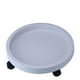 thumbnail image 1 of Maceta con ruedas giratorias - Soporte para interior y exterior - Resistente y Gris claro S, 1 of 3