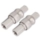 thumbnail image 1 of Conector rápido Conector rápido neumático Juego de 2 resistentes de alta resistencia de doble sellado para mantenimiento automático Junta autoblocante tipo C, 1 of 8