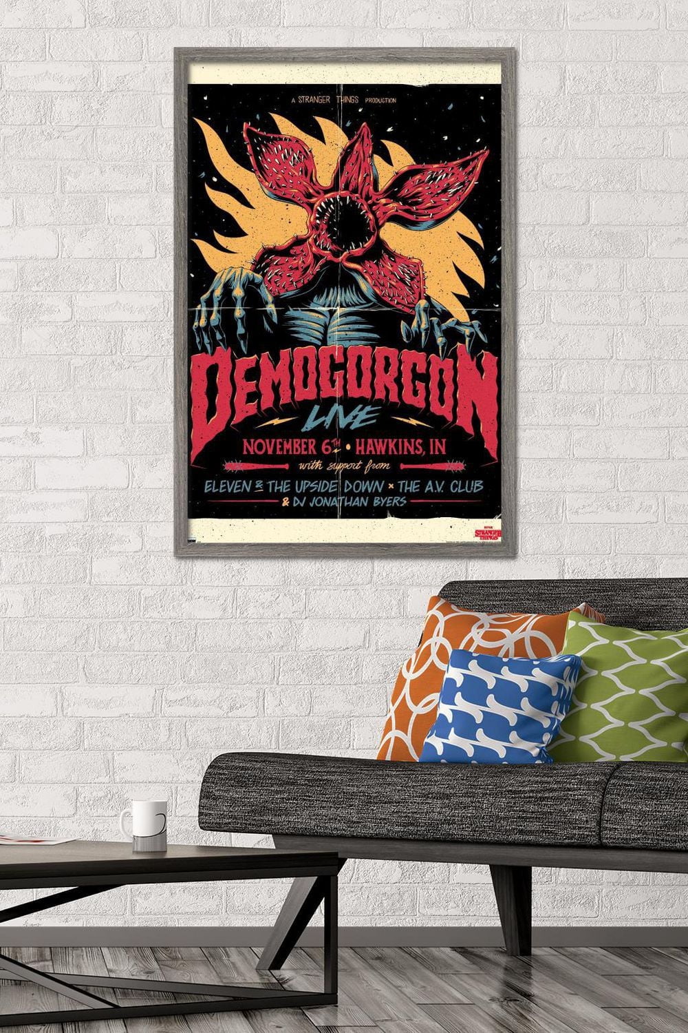 Netflix Stranger Things - Demogorgon Live Wall Poster