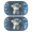 Highland Cow Blue, variant on KUIFORTI Highland Cow Car Window Shades for Baby (2 Pack) - 20.47"x12.59" Sunflower Sun Shade for Car Window Side Window Sunshades, Car Shades for Side Windows from UV and Sun Glar