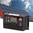 thumbnail image 4 of Controlador Fotovoltaico Controlador de Carga Solar, Soporte Dual Protección de Corriente Inversa 5V Patio de Salida para El Hogar Al Aire Libre Industrial, 4 of 7