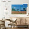thumbnail image 5 of Elephant Stock Poppy Field Giverny 1891 Wall Art - Horizontal Canvas Wall Art - Living Room Wall Decor - Nature Canvas - Blue And Gray Decor By Claude Monet - 45" x 30", 5 of 8