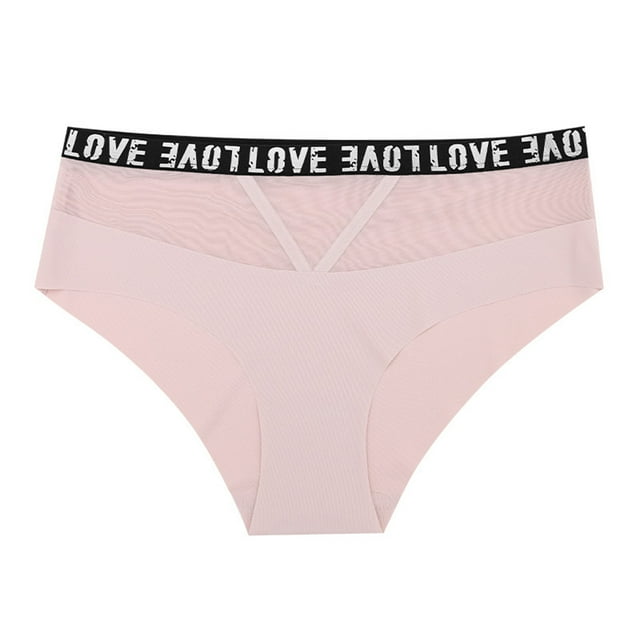 Culottes pour Femmes Mode pour Femmes Aguichant Sans Traces Transparentes Taille Basse String Culottes String