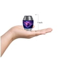 thumbnail image 3 of JAGASY Purple Clouds Urns for Human Ashes - Small Urn for Ashes Adult Male & Female - Keepsake Blue Urn for Mother - Tiny Funeral Urns for parents - ( 3 Inch), 3 of 7