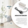 thumbnail image 3 of Negative Ionizer Generator Ionizer Air Purifier Remove Smoke Dust Air Purifiers Negative Plasma Generator EU Plug, 3 of 5