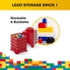 thumbnail image 3 of LEGO Storage Brick 1, Black LEGO -, 3 of 8
