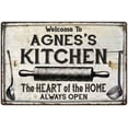 thumbnail image 1 of AGNES'S Kitchen Farmhouse Sign Gift 8x12 Metal 108120033220, 1 of 1