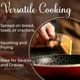 thumbnail image 3 of Beurdell Canned French Butter – 100% Natural Salted Pasteurized Real Butter | Long Shelf Life Emergency Survival Food | Great for Cooking, Baking, RV & Camping | Pull Top Lid | Pack of 24 | France, 3 of 12