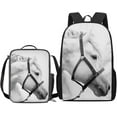 thumbnail image 1 of School Supplies Horse Pattern School Set Backpack Small Lunch Box, 1 of 5