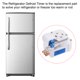 thumbnail image 5 of Refrigerador Descongelación Temporizador Reemplazo AC200/240V TMDF802ZC1 para Reparación Unique Bargains piezas de repuesto para refrigerador de cocina al aire libre, 5 of 5