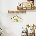 thumbnail image 6 of FRCOLOR DIY Craft Wood Sign Blank for Christmas Decor Unfinished Wooden Plaque with Rope 6.5 x 2.5 inches, 6 of 6