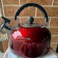 thumbnail image 2 of Home Whistling Kettle For Gas Stove 3l Stainless Steel Bottle(red), 2 of 4