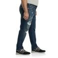thumbnail image 3 of Rip and Repair Tapered-Fit Jeans Dark And Dirty 42 x 30, 3 of 8