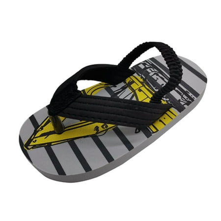 

Girls Boys Sandals Flip Flops For Kids Sandals Toddler Summer Shoes With Adjustable Elastic Strap Eva Beach Shoes