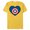 Yellow, variant on Marvel Captain America Avengers Heart Love Valentine’s Day - Short Sleeve Blended T-Shirt for Adults - Customized-Yellow