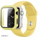 thumbnail image 1 of 44mmserie 654SE M L Adecuado Compatible con vidrio templado + cubierta + correa Compatible con Apple Watch Band Case 44mm 41mm 45mm 40mm 38mm 42mm Pulsera de silicona Iwatch Serie, 1 of 5