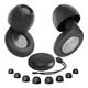 thumbnail image 1 of Tapones Auditivos Dormir Para Oídos Concierto Con 8 Earplugs Malubero Negro, 1 of 5