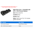 thumbnail image 2 of Right Valve Cover - Compatible with 2013 - 2016 Porsche Cayenne 2014 2015, 2 of 2