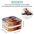 thumbnail image 5 of Cupid Travel Portable Square Jewelry Stand Organizer Storage Box for Rings, Earrings, Necklaces, Bracelets - Suitable for Girls and Women, 5 of 6