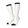 thumbnail image 2 of Daiia Sports Socks Rabbit And Carrot Printed Novelty Crew Socks for Men Women Knee High Socks Cotton Socks Soft & Breathable Support Unisex Socks, 2 of 9