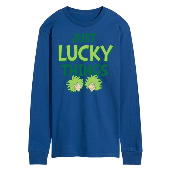 The Cat in the Hat - Just Lucky Things - Men's Long Sleeve T-Shirt