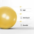 thumbnail image 4 of Exercise Ball Small,Pilates Ball 9 Inch Core Ball,Small Exercise Ball with Pump,Barre Ball,Mini Bender Ball, Pilates, Yoga, Workout, Bender, Core Training and Physical Therapy, 4 of 7
