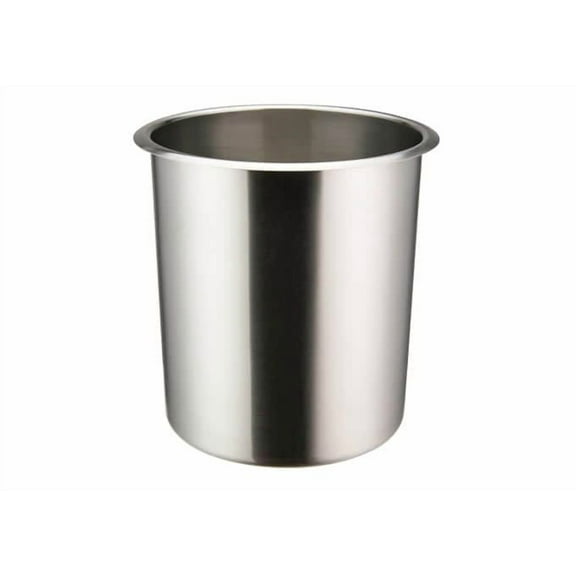 Winco BAMN-2.5, 2.5-Quart Stainless Steel Bain Marie Pot w/? Lid, NSF
