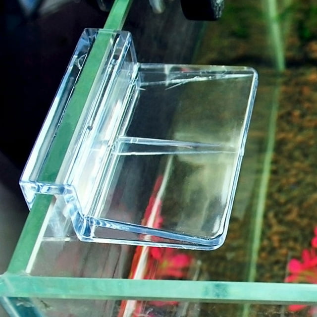 CRAFTHROU 6Ud Soportes Acrílicos Transparentes Para De Acuario Fácil Instalación Para Peceras