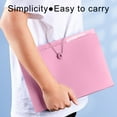 thumbnail image 5 of siubich Accordion File Organizer - 8 Pocket Letter Size Expandable Folder for Home, School, and Office - Portable Paper Organizer with Bungee Closure - Pink, 5 of 6