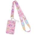 thumbnail image 1 of Anime Hello Kitty Cartoon Lanyard Keychain Cord ID Card Holder USB Badge Holder Phone Strap Necklace Lariat for Kids Gift Gong Bohan LED, 1 of 2