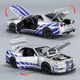 thumbnail image 2 of Nissan GTR R34 GT-R R35 modelo de coche de aleación Fast & Furious, juguete coleccionable con sonido y luz, regalo de cumpleaños, 1:32, 2 of 5