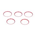 thumbnail image 3 of 5 piezas de cubiertas y embellecedores de ventilación de aire acondicionado de repuesto para Mercedes Benz CLA GLA Clase 2013-2018 (rojo), 3 of 14