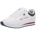 thumbnail image 1 of Zapatos Tommy Hilfiger con cordones blanco/blanco/azul marino talla 7M para hombre, 1 of 8
