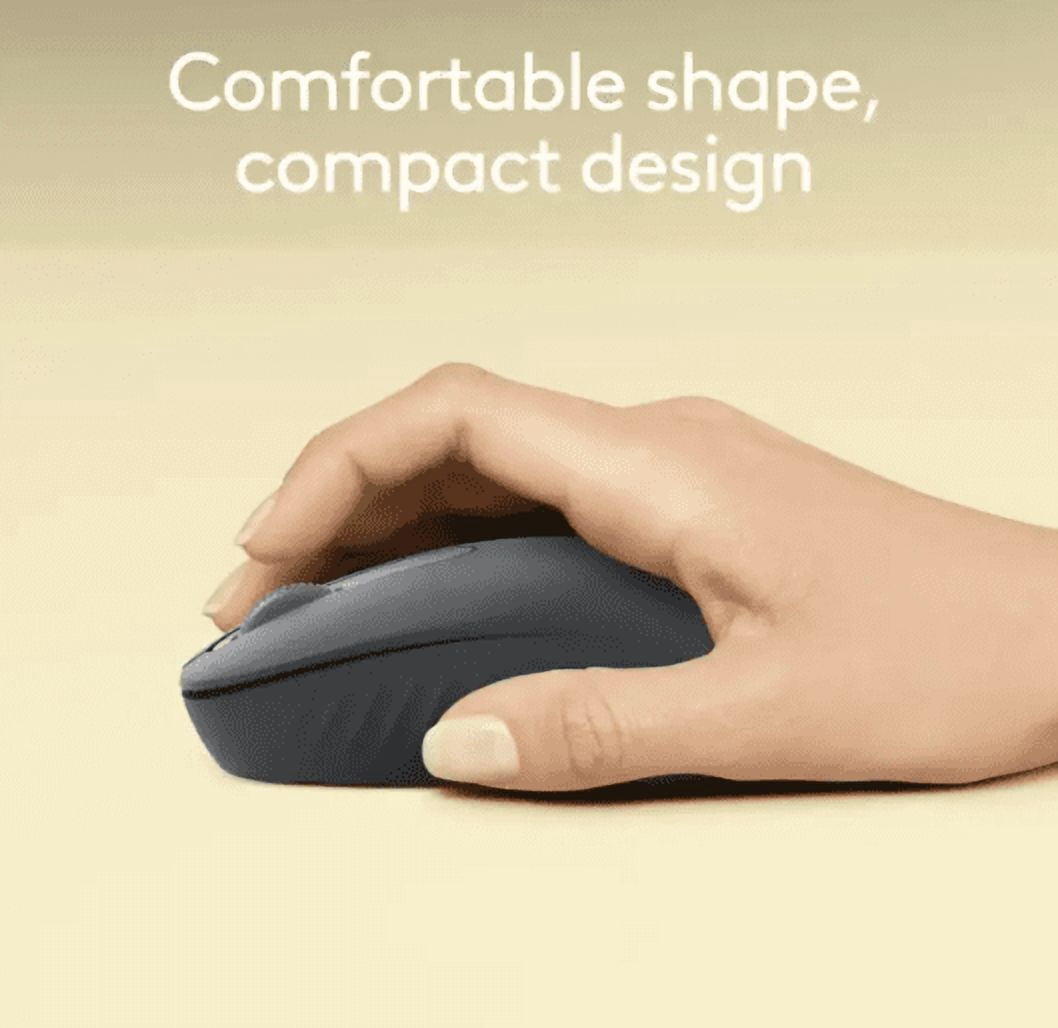 Logitech M196 Bluetooth Wireless Mouse, Compact and Portable Mouse for Laptops, Tablets and More, Graphite