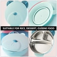 thumbnail image 4 of 1 Pc Thermal Insulation Practical Portable Durable Feeding Bowl for Baby Girls, 4 of 6