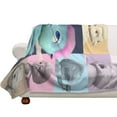 thumbnail image 3 of Oneluffy Bibble Blanket Cartoon Poster Blankets Meme Super Soft Warm Throw Blanket Funny Gifts Lightweight Plush Cozy Throw Blankets for Couch Sofa Bed, 3 of 16
