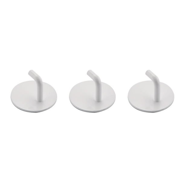 Wosthever Colgador de pared autoadhesivo para baño de Hotel, paño de cocina, ropa, bufanda, paraguas, punzón, soporte de gancho Type4 NO4