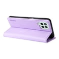 thumbnail image 2 of Decase Samsung Galaxy A22 5G Wallet Case, Premium Leather Kickstand Durable Magnetic Clase Folio with Credit Card Holder Slots Shockproof Cover For Samsung Galaxy A22 5G, Purple, 2 of 10