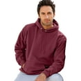 thumbnail image 1 of Hanes Ultimate Cotton Adult Pullover Hoodie Sweatshirt, M, Maroon, 1 of 1
