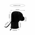 thumbnail image 2 of Eolstice 3 In 1 Knitting Hat, Winter Hat for Woman, Fleece Lined Balaclava, Winter Face Mask, Cold Weather Gear for Skiing, Snowboarding, Outdoor Winter Sports(A), 2 of 7