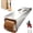 1pc, variant on Vertical Track Roller Wheel, Duty Anti-Sag Support Design, Smooth Rolling Floor Protector Roller with Screws & Gloves, Load-Bearing Capacity 55Ib for Sagging Wood Gates & Barn Doors (1pc,Orange)