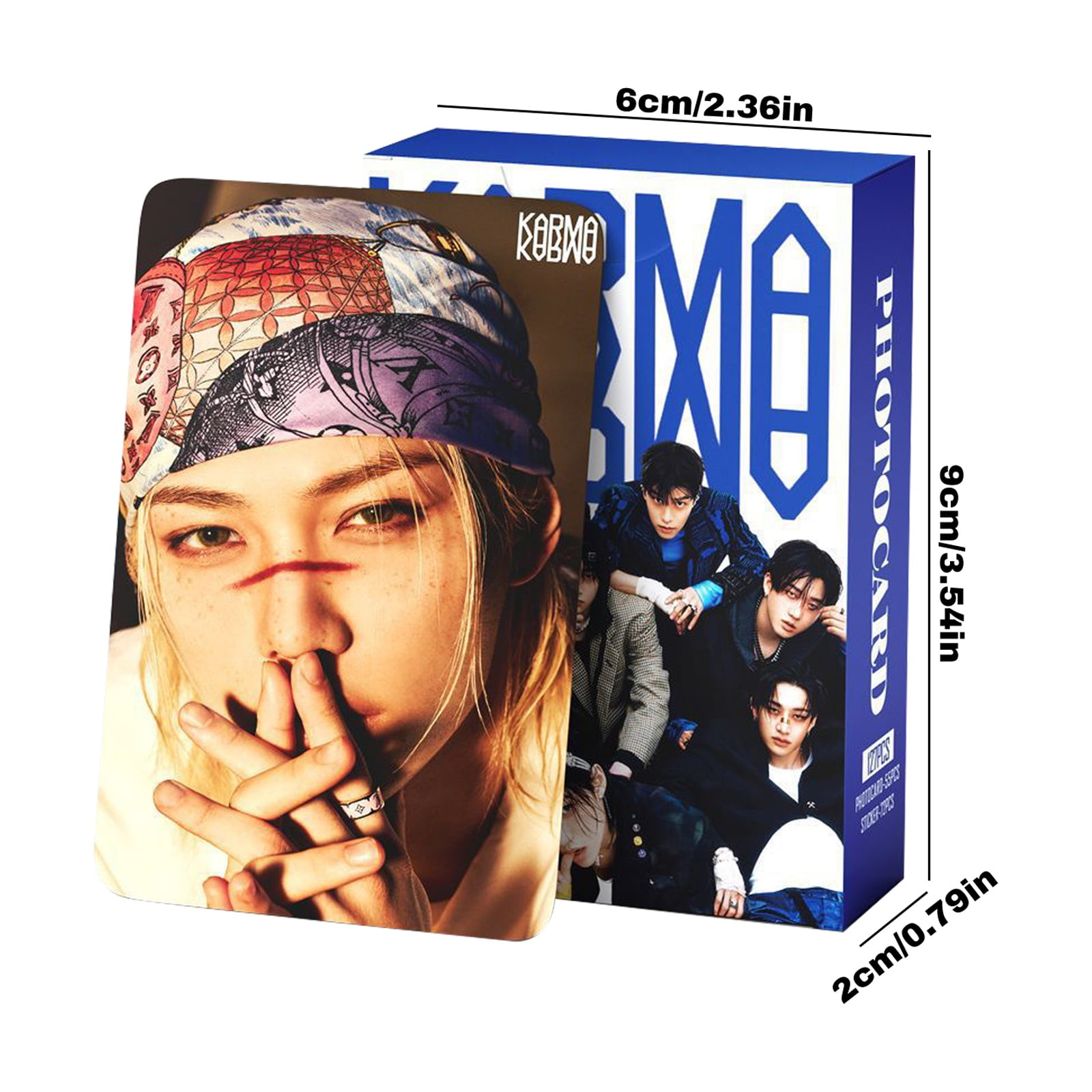 55 Cartes Photo Stray Kids, Cartes Photo Géantes SKZ