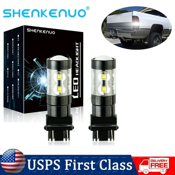 2X 3157 for Dodge/Ram 1500 1994-2010 LED Front Turn Signal Light Bulb Switchback