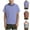 Blue, variant on Boys' Neat Short Sleeve Tops with Pin - Striped Cotton for a Smart Summer Appearance​,6-7 Years Yellow