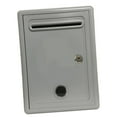 thumbnail image 5 of Baoblaze Mailbox Locking Ballot Box Wall Mounted with Window Complaint Box Gray, 5 of 8