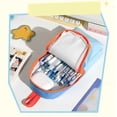 thumbnail image 4 of KKBOTIVE Backpack Lunch Box Color Bookbags Multi Pocket and Inner Comp School Backpack with Compartment 2026 School Bag Top Blue One Size, 4 of 5