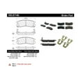 thumbnail image 2 of Centric Parts 105.07140 Posi Quiet Ceramic Disc Brake Pad with Shims and Hardware, 2 of 4