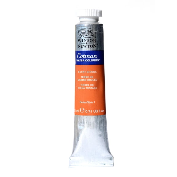 Cotman Water Colours burnt sienna, 74, 21 ml (pack of 2)